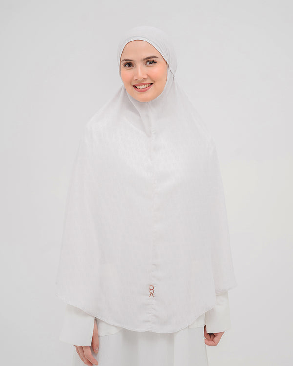 Baiti Nadja Khimar Syar'i - Broken White