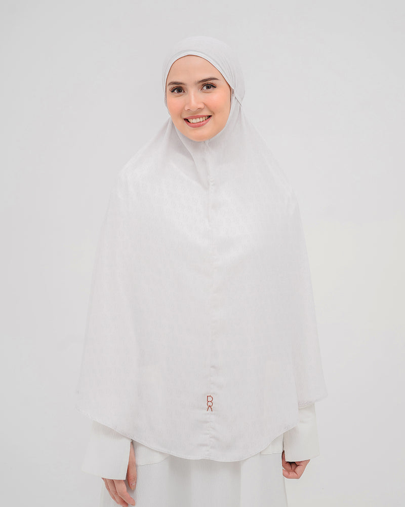 Baiti Nadja Khimar Syar'i - Broken White