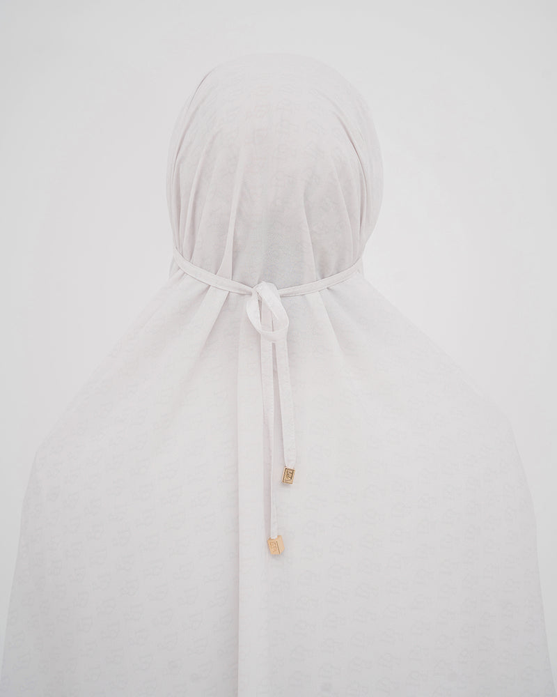 Baiti Nadja Khimar Syar'i - Broken White