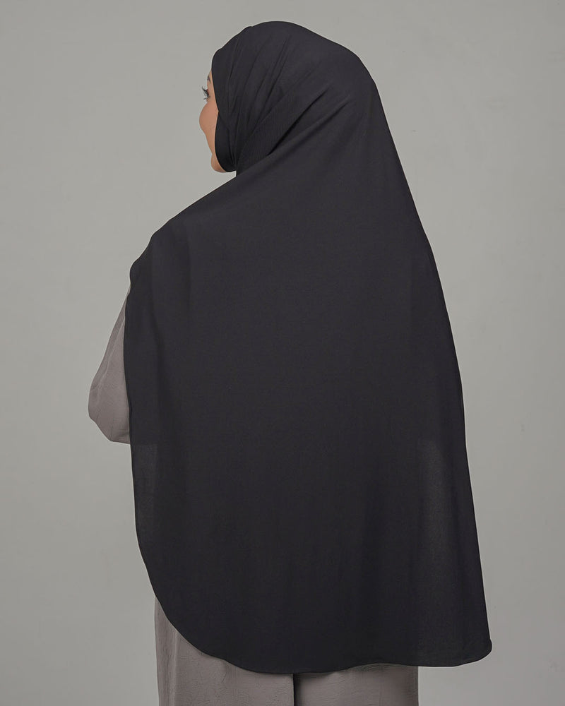 Sherlyta Khimar (Simplicity) - Black