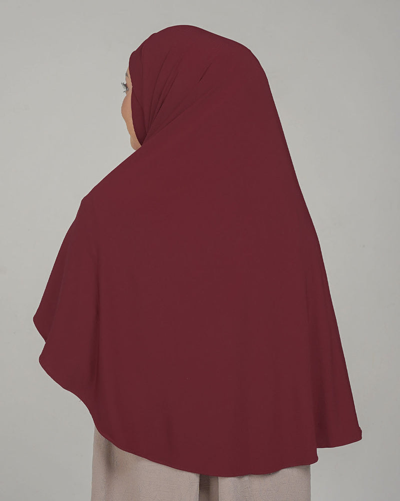 Sherlyta Khimar (Timeless) - Maroon