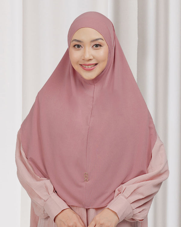 Sherlyta Khimar (Simplicity) - Pink