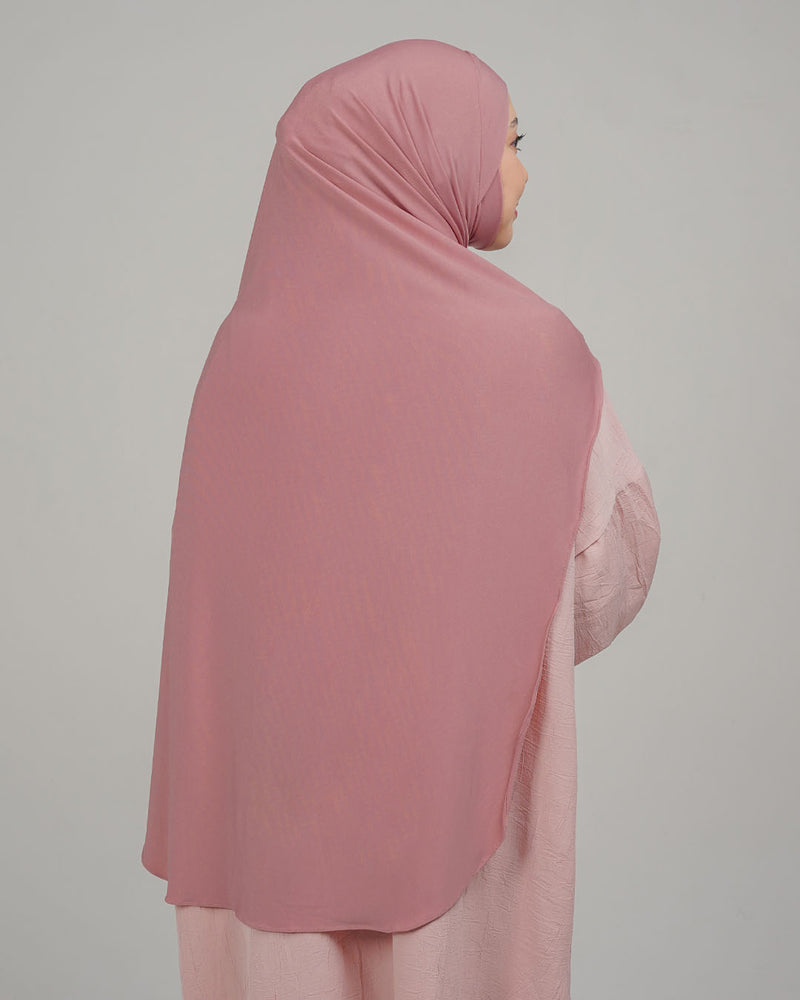 Sherlyta Khimar (Simplicity) - Pink