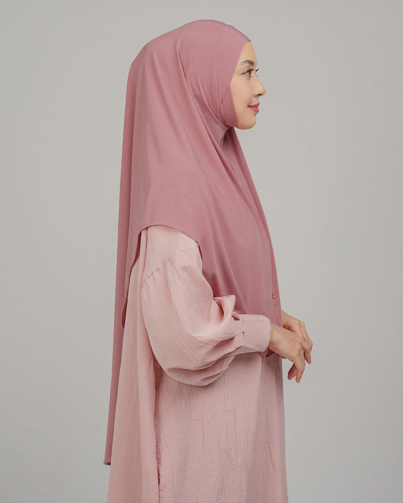 Sherlyta Khimar (Simplicity) - Pink