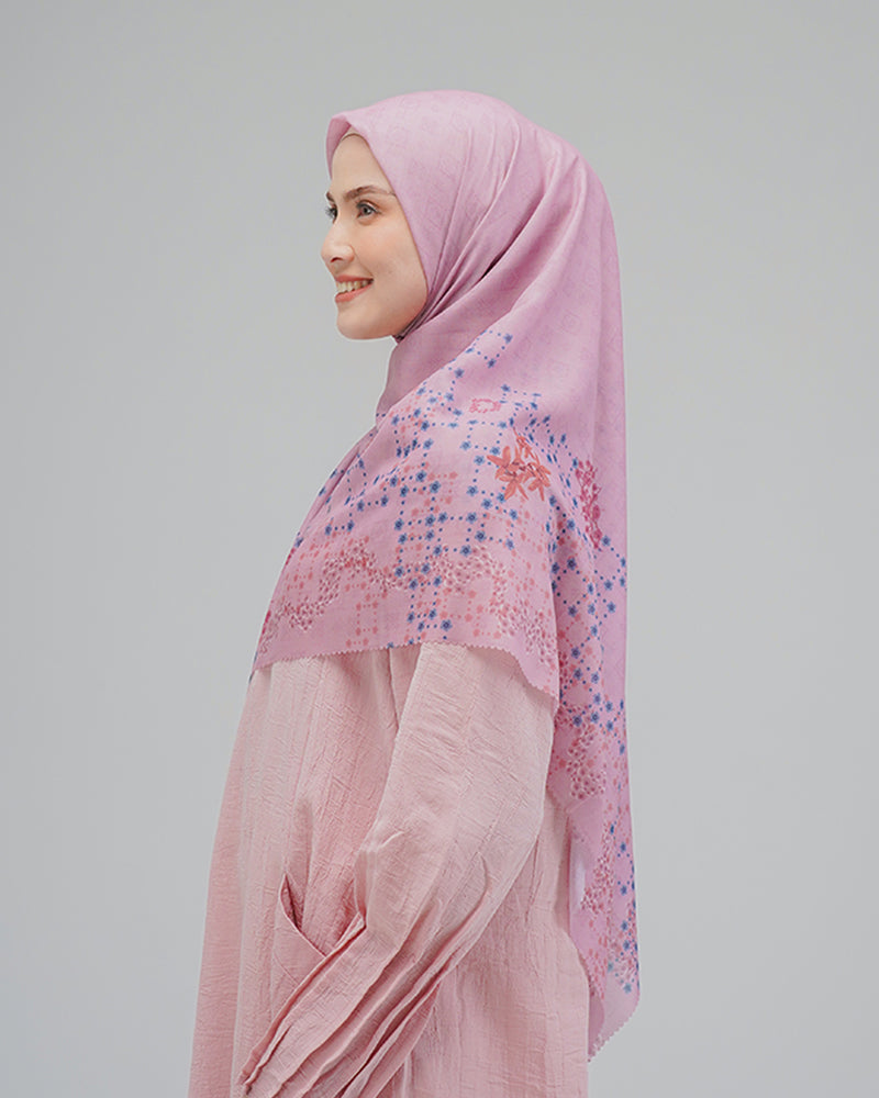 Gaenaree Scarf Syar'i - Pink