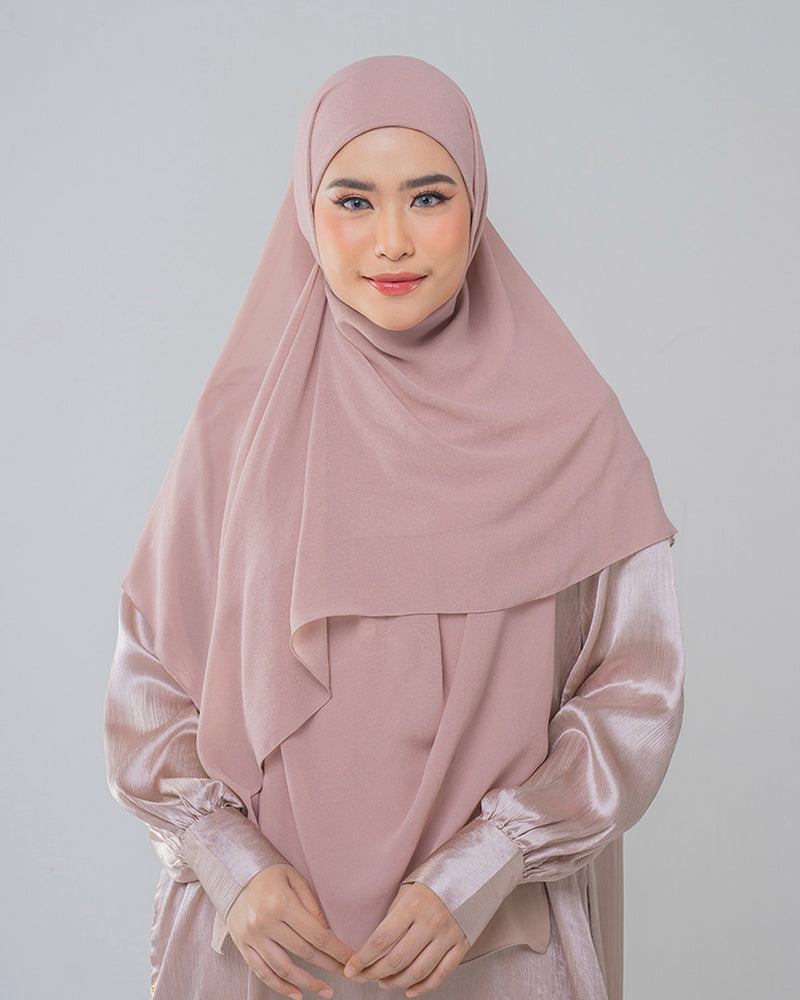 Shenna Hijab Instant  - Baby Pink