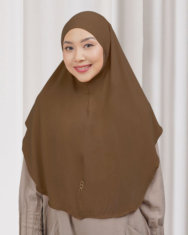 Sherlyta Khimar (Simplicity) - Caramel