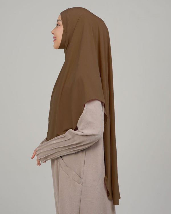 Sherlyta Khimar (Simplicity) - Caramel