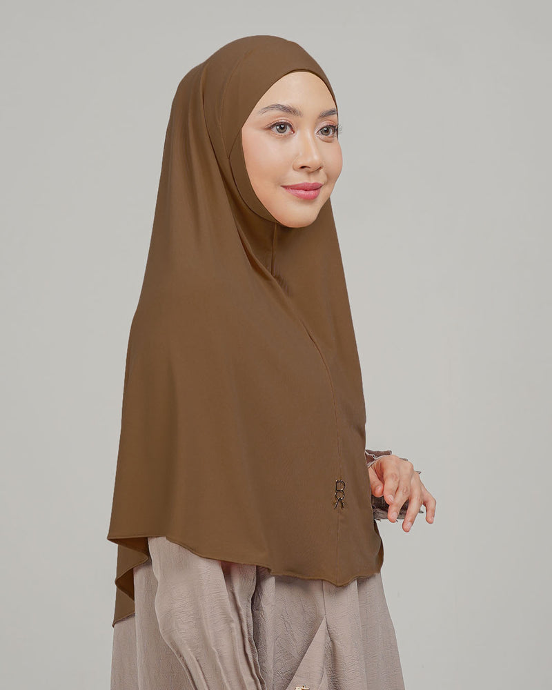 Sherlyta Khimar (Timeless) - Caramel