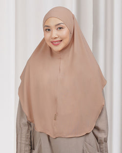 Sherlyta Khimar (Simplicity) - Mocca