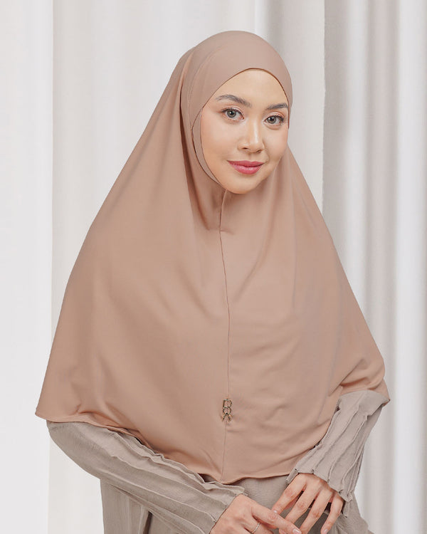 Sherlyta Khimar (Timeless) - Mocca