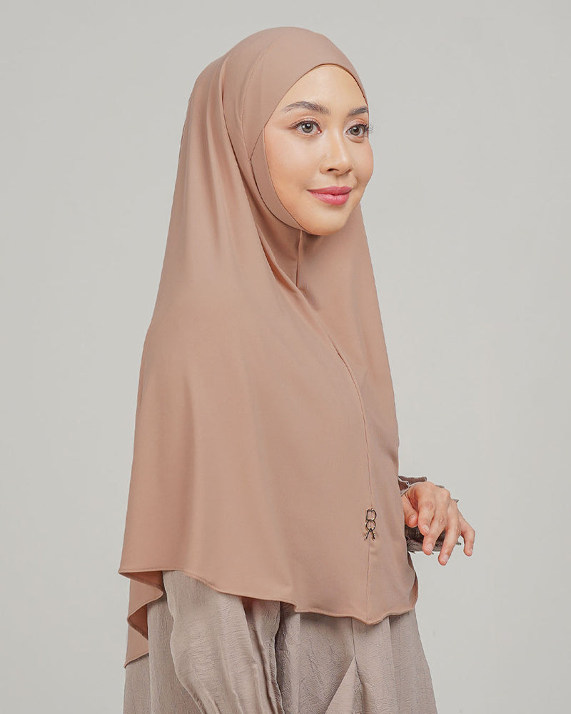 Sherlyta Khimar (Timeless) - Mocca