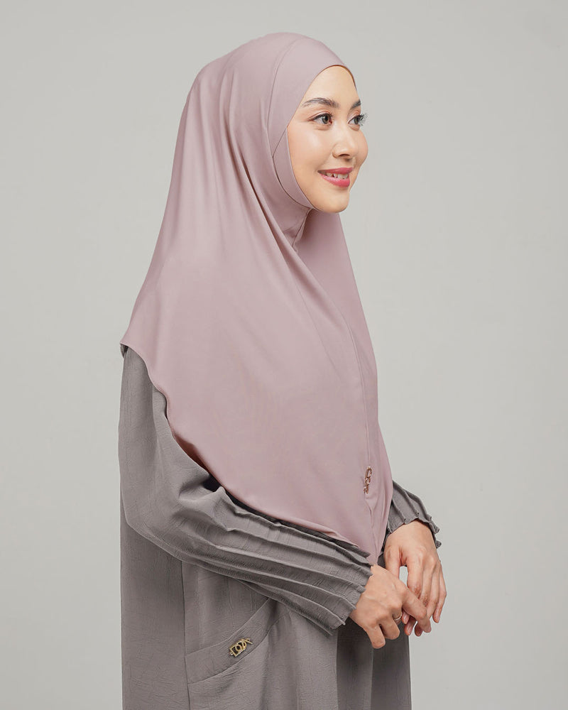 Sherlyta Khimar (Simplicity) - Rose