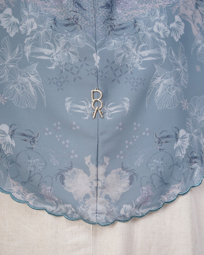 Baiti Soleil Khimar (Simplicity) - Blue Denim