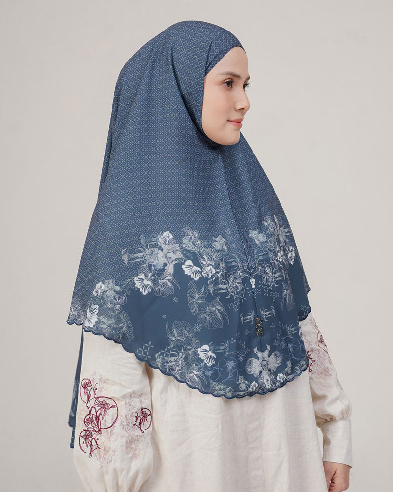 Baiti Soleil Khimar (Simplicity) - Navy