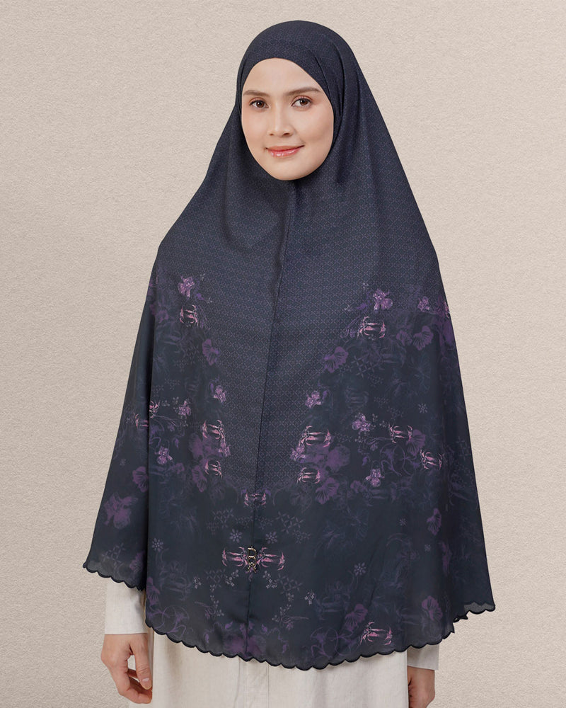 Baiti Soleil Khimar Syar'i - Black