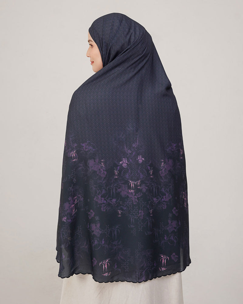 Baiti Soleil Khimar Syar'i - Black