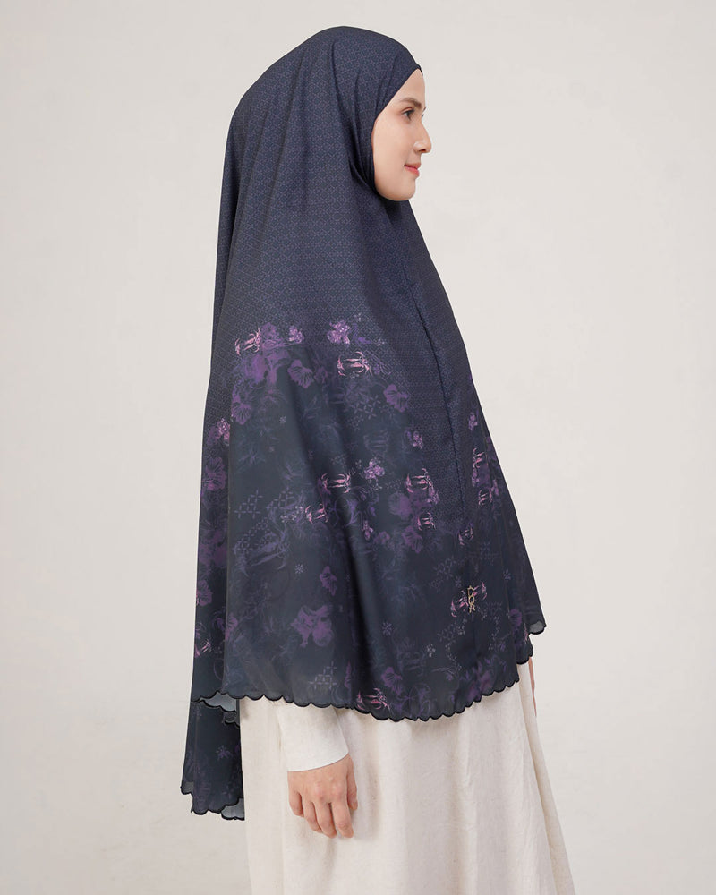 Baiti Soleil Khimar Syar'i - Black