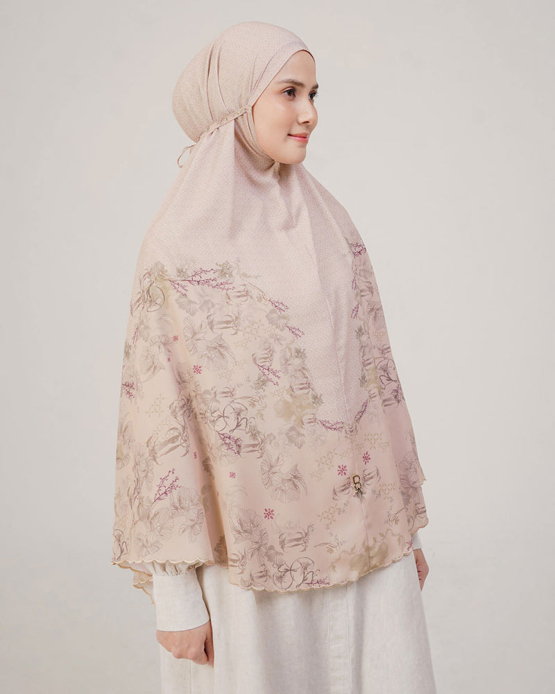 Baiti Soleil Khimar Syar'i - Nude