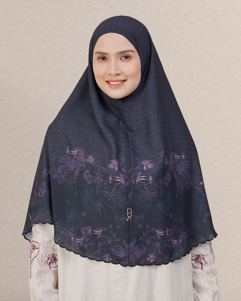 Baiti Soleil Khimar (Timeless) - Black