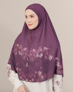 Baiti Soleil Khimar (Timeless) - Plum