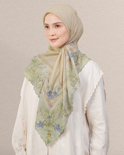 Soleil Scarf - Lime Creme