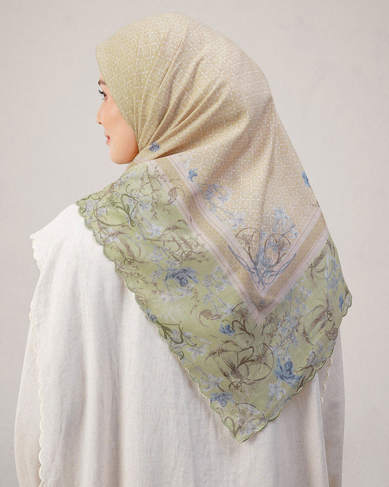 Soleil Scarf - Lime Creme
