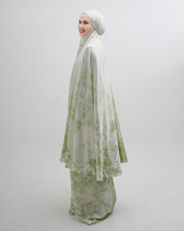 Soleil Prayer Robe - Mossgreen