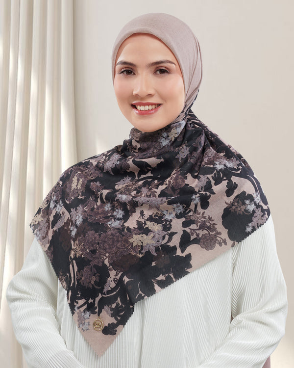 Soleil Scarf Syar'i - Dark Sand