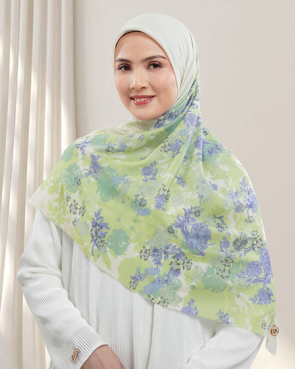 Soleil Scarf Syar'i - Mossgreen