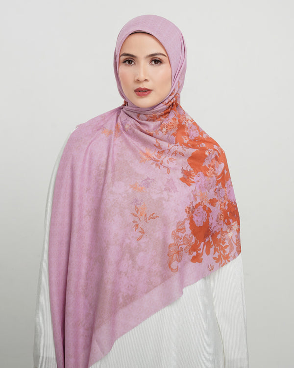 Soleil Scarf Syar'i - Tangerine