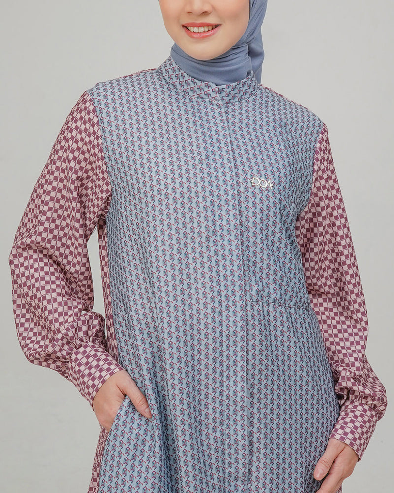 Zurra Dress - Cashmere Blue