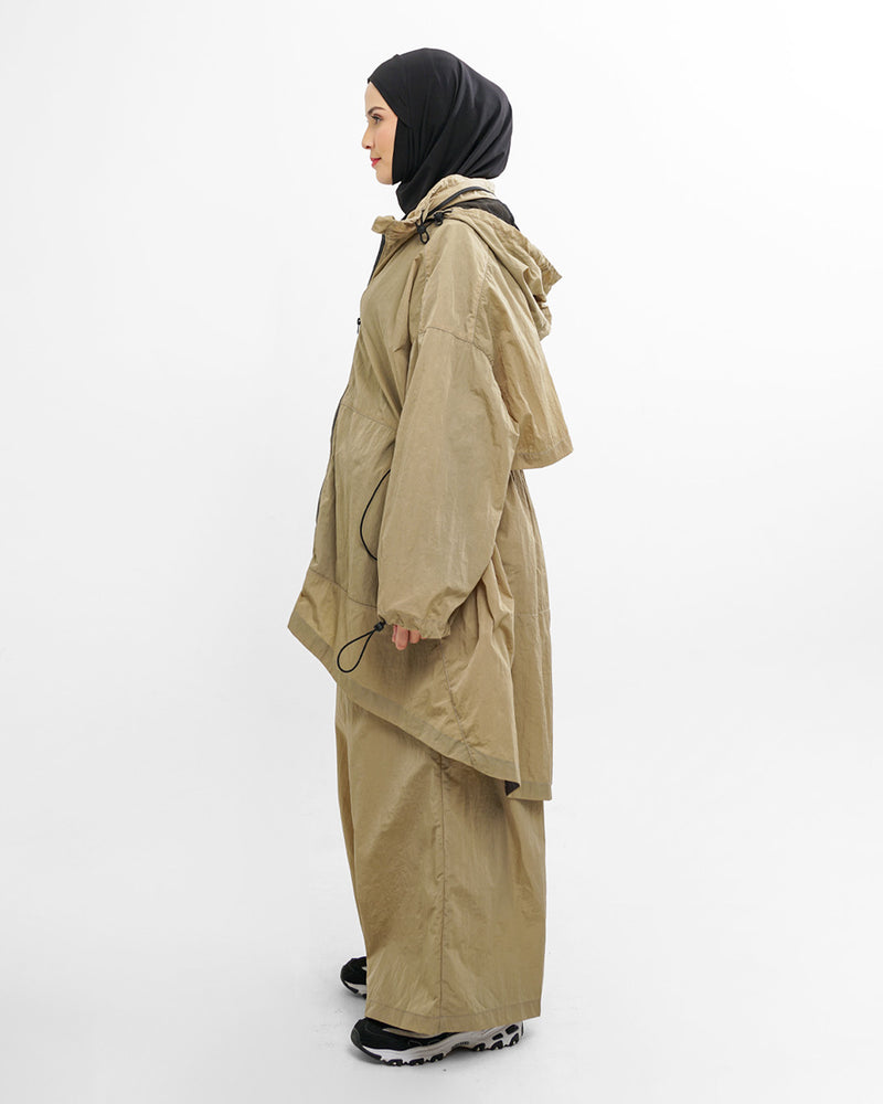 Active Jacket Brown - Free Hijab Sport