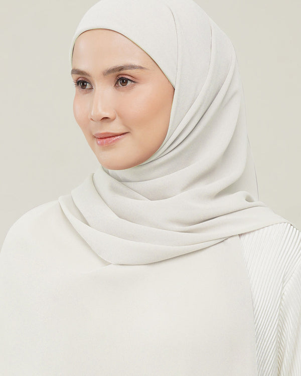 Khalisa Hijab Instant - Broken White