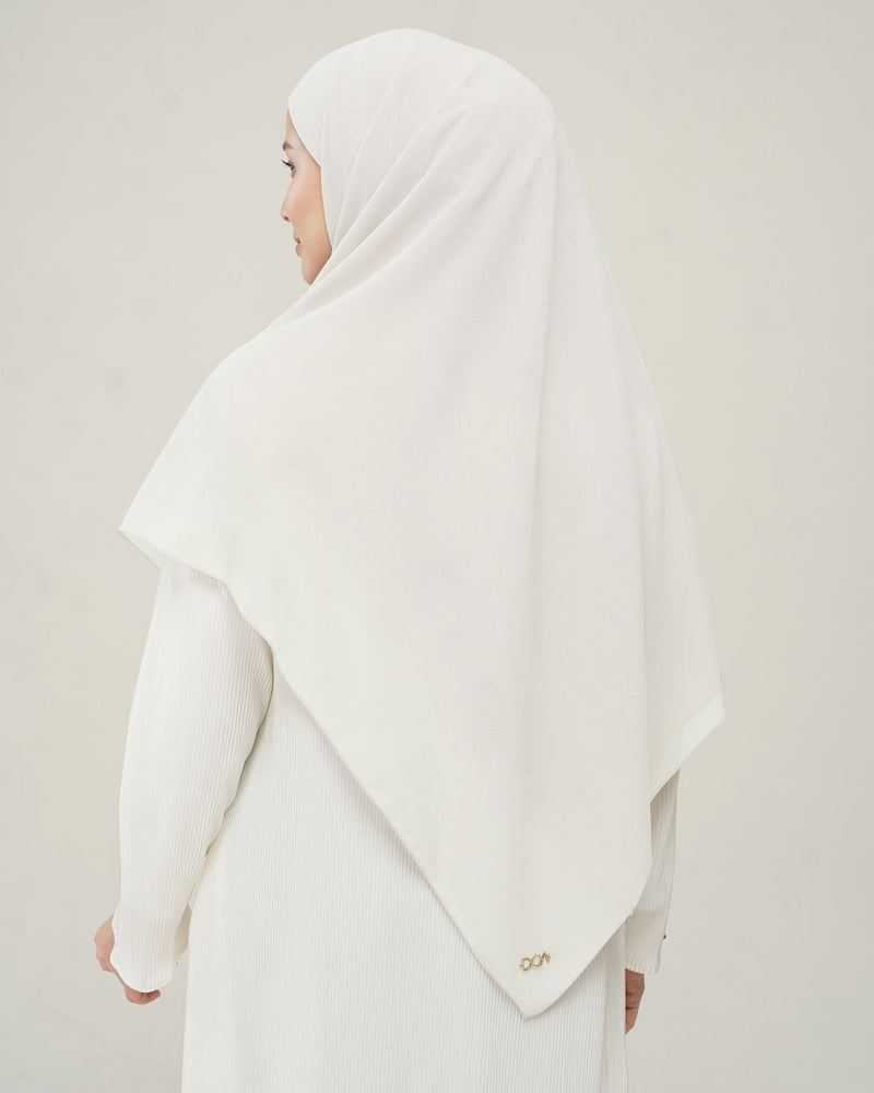Khalisa Hijab Instant - Broken White