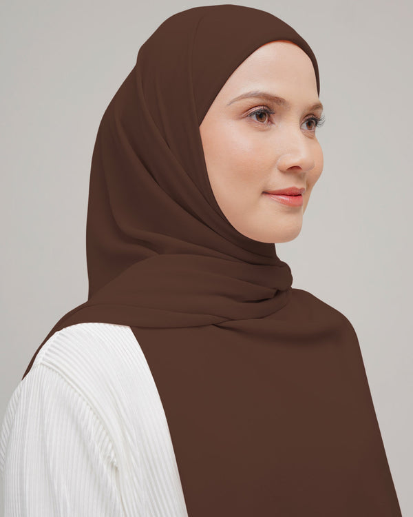 Khalisa Hijab Instant - Chocolate