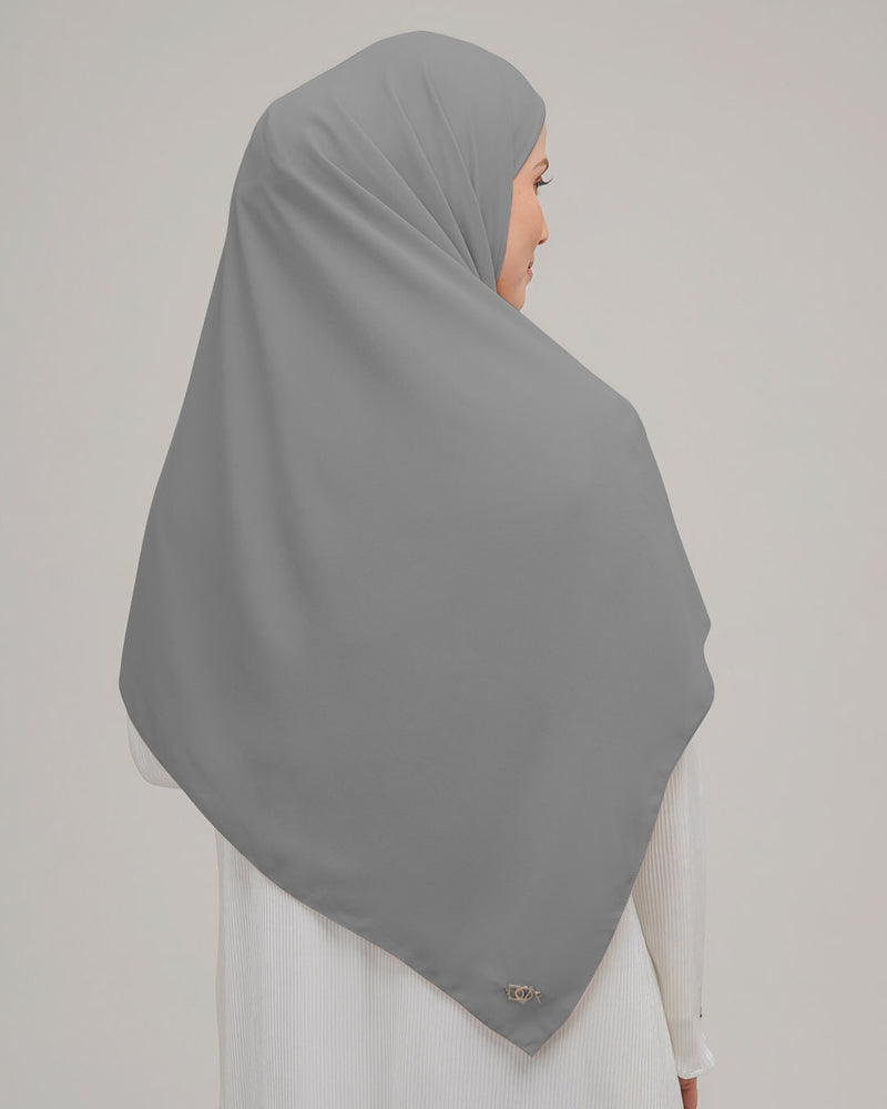 Khalisa Hijab Instant - Dark Grey