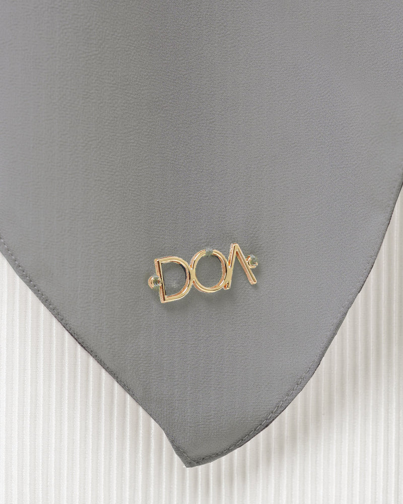 Khalisa Hijab Instant - Dark Grey