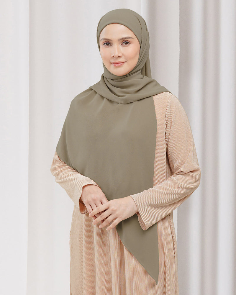 Khalisa Hijab Instant - Olive