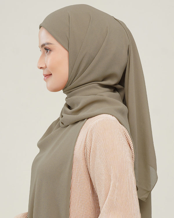 Khalisa Hijab Instant - Olive