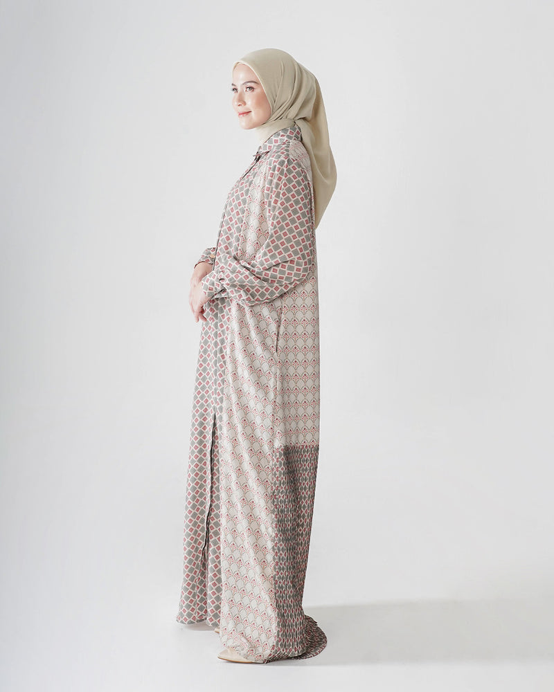 Khansa Dress - Taupe