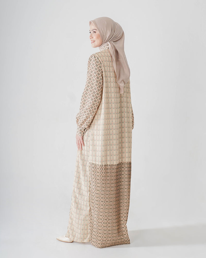 Khansa Dress - Butter Cream