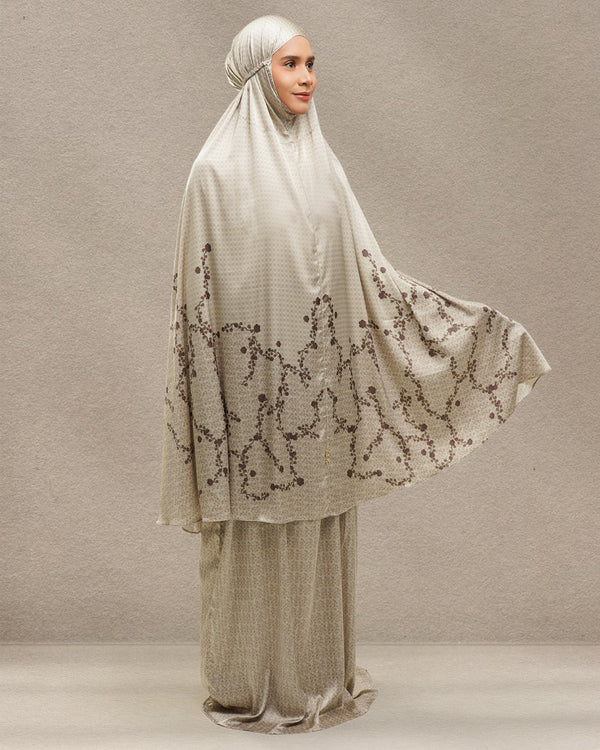 Luna Prayer Robe - Cream