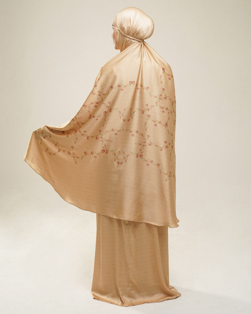 Luna Prayer Robe - Tangerine