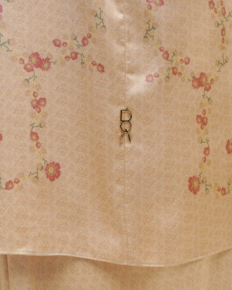 Luna Prayer Robe - Tangerine