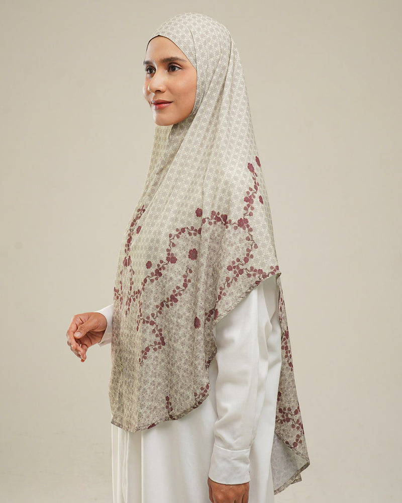 Baiti Luna Khimar Syar'i - Cream