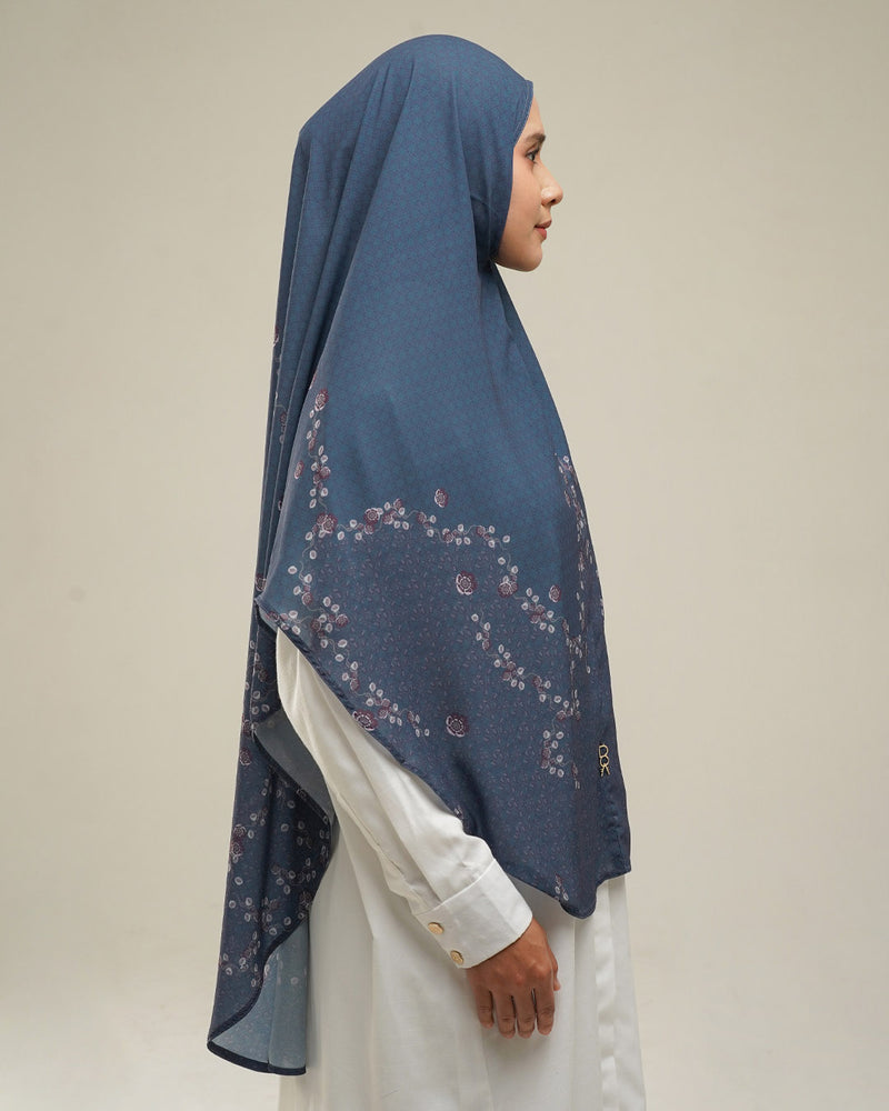 Baiti Luna Khimar Syar'i - Navy