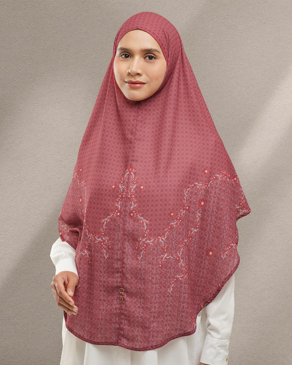 Baiti Luna Khimar Syar'i - Tomato