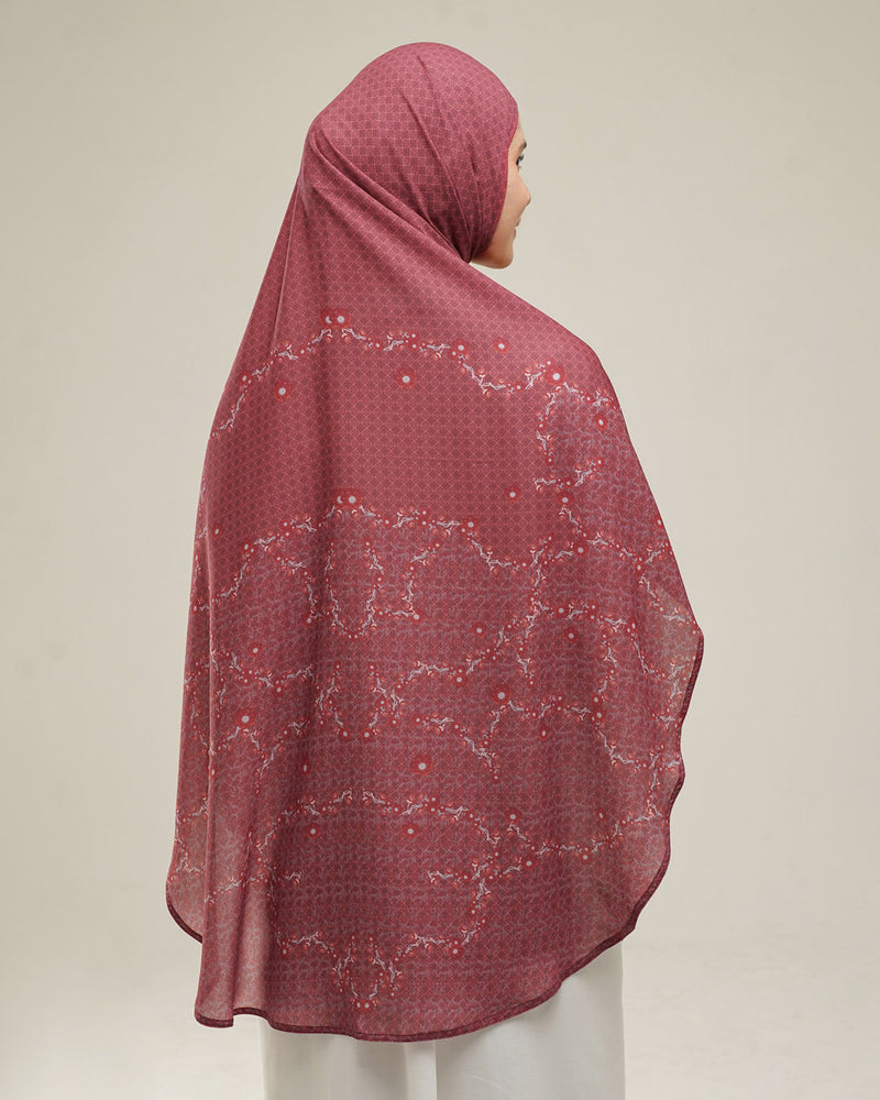Baiti Luna Khimar Syar'i - Tomato