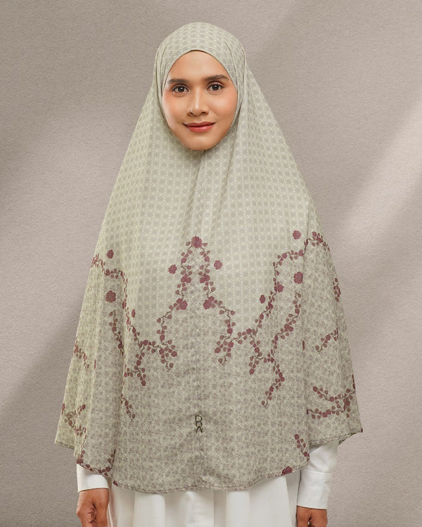 Baiti Luna Khimar Syar'i - Cream